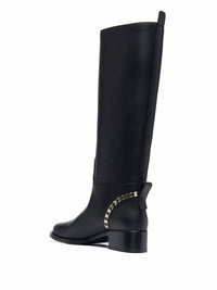 Salvatore Ferragamo - Women's Vara Chain Knee-high Boots