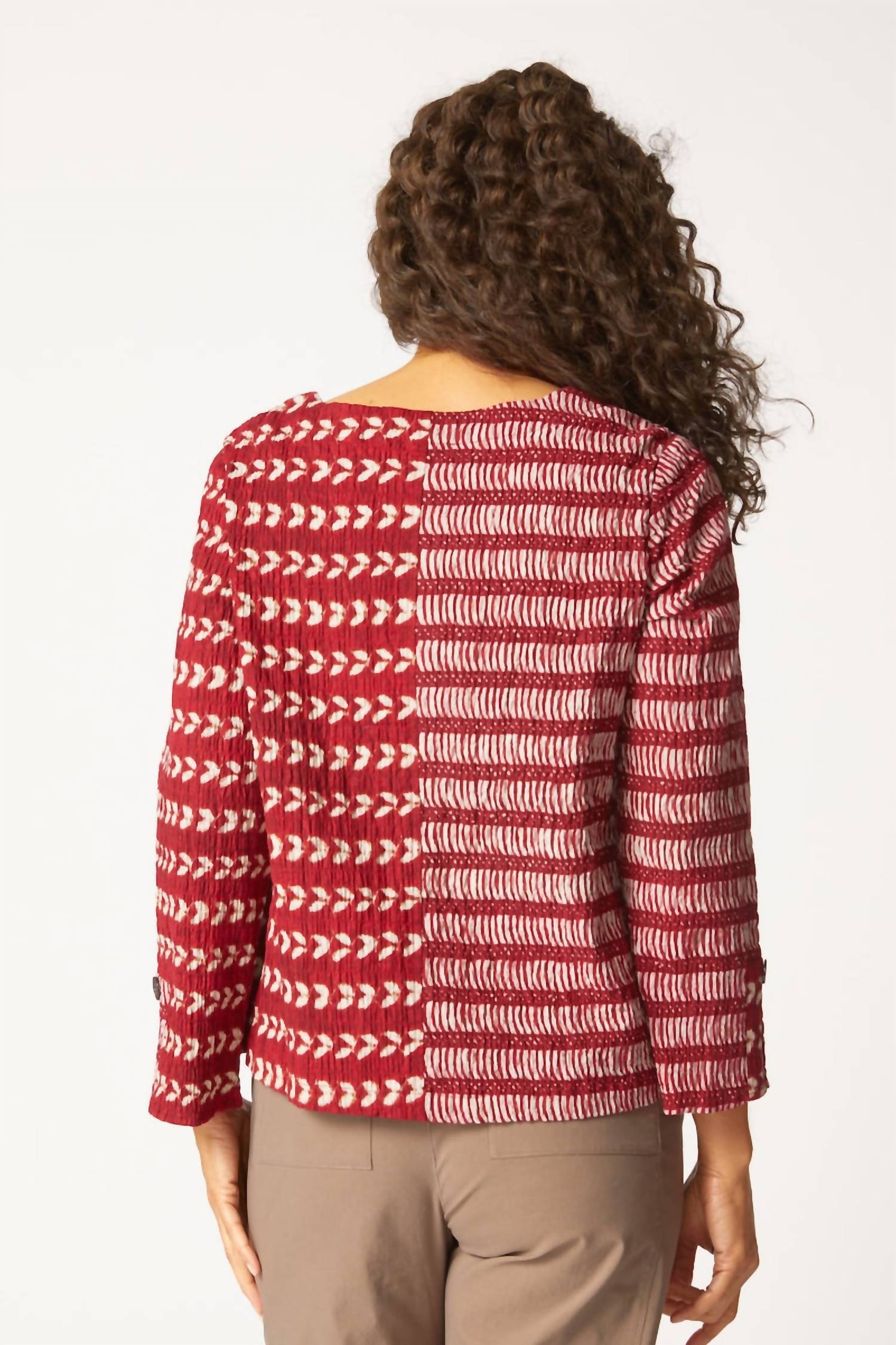 Habitat - Mixed Batiks Print Button Pullover