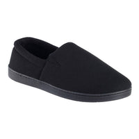 Isotoner - Men's Textured Knit Kai Closed Back Slippers