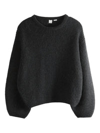 Toteme - Mohair Blend Rib Knit Sweater