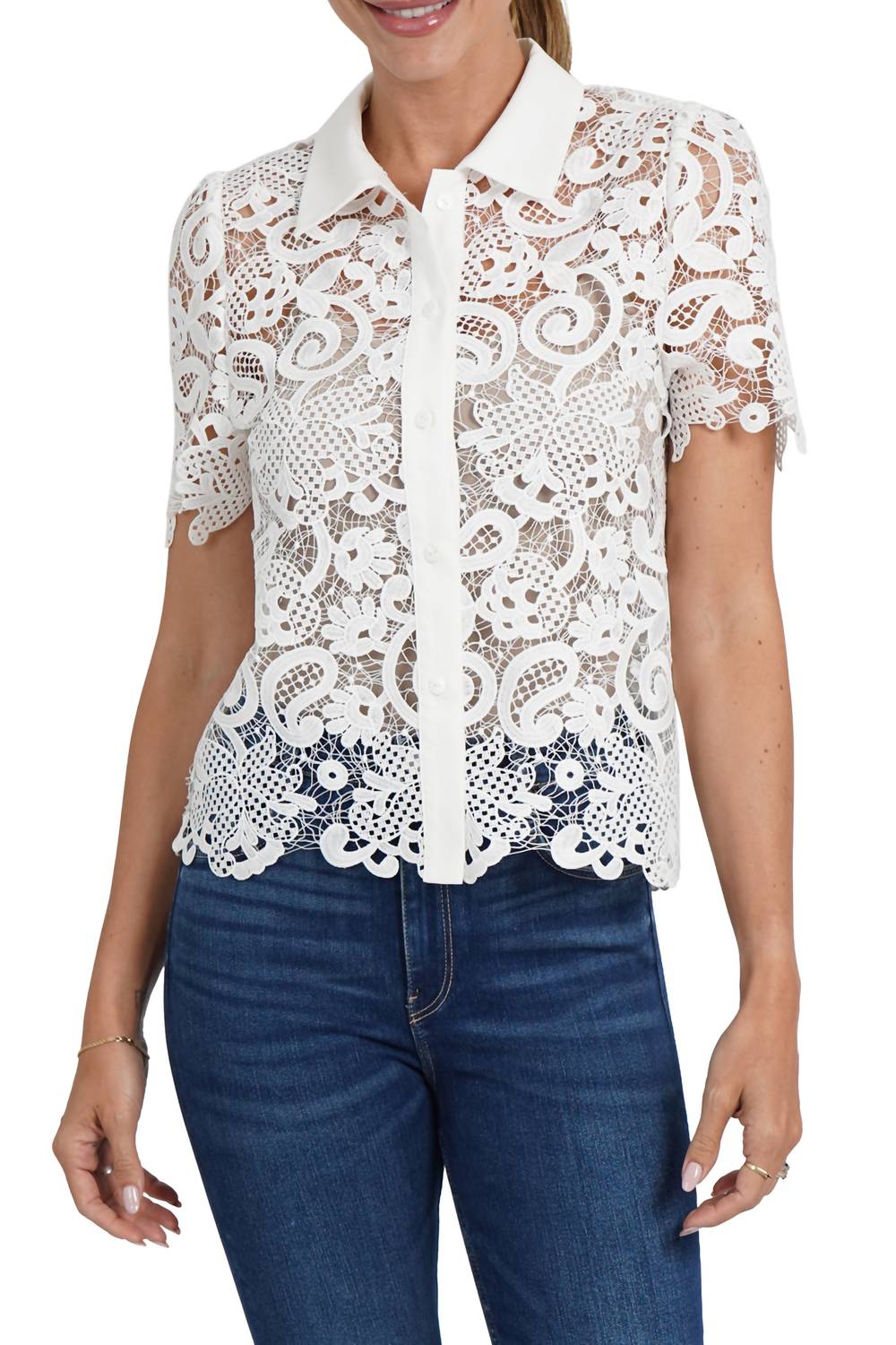 Love Token - Amy Lace Top