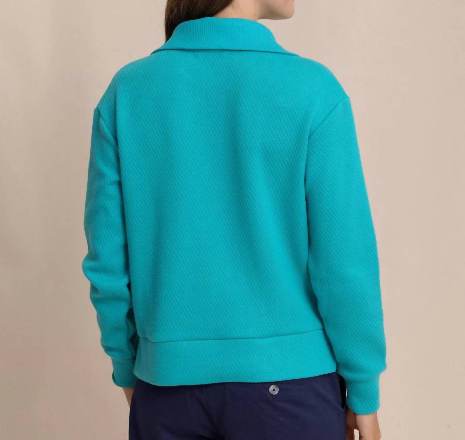 Southern Tide - Tonya Button Mock Pullover