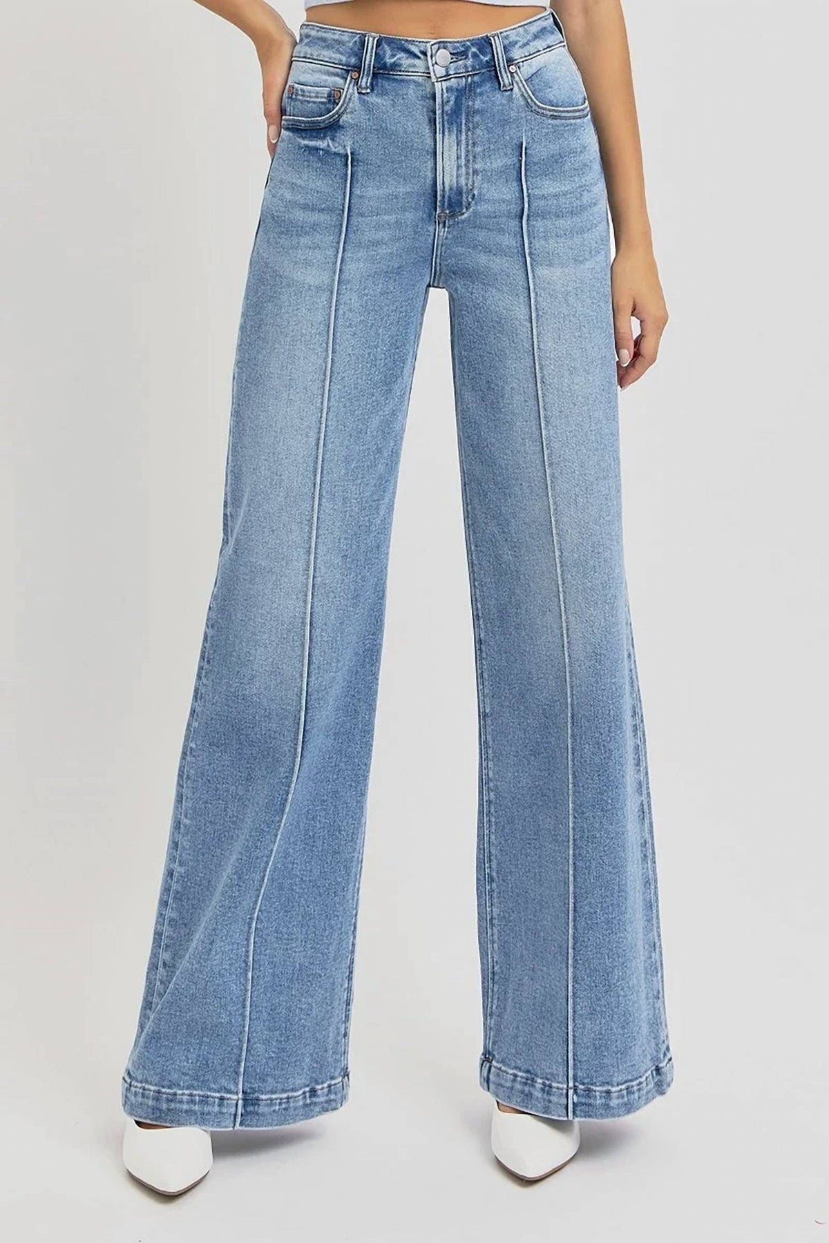 Risen - Chloe Pintuck Detail Jeans