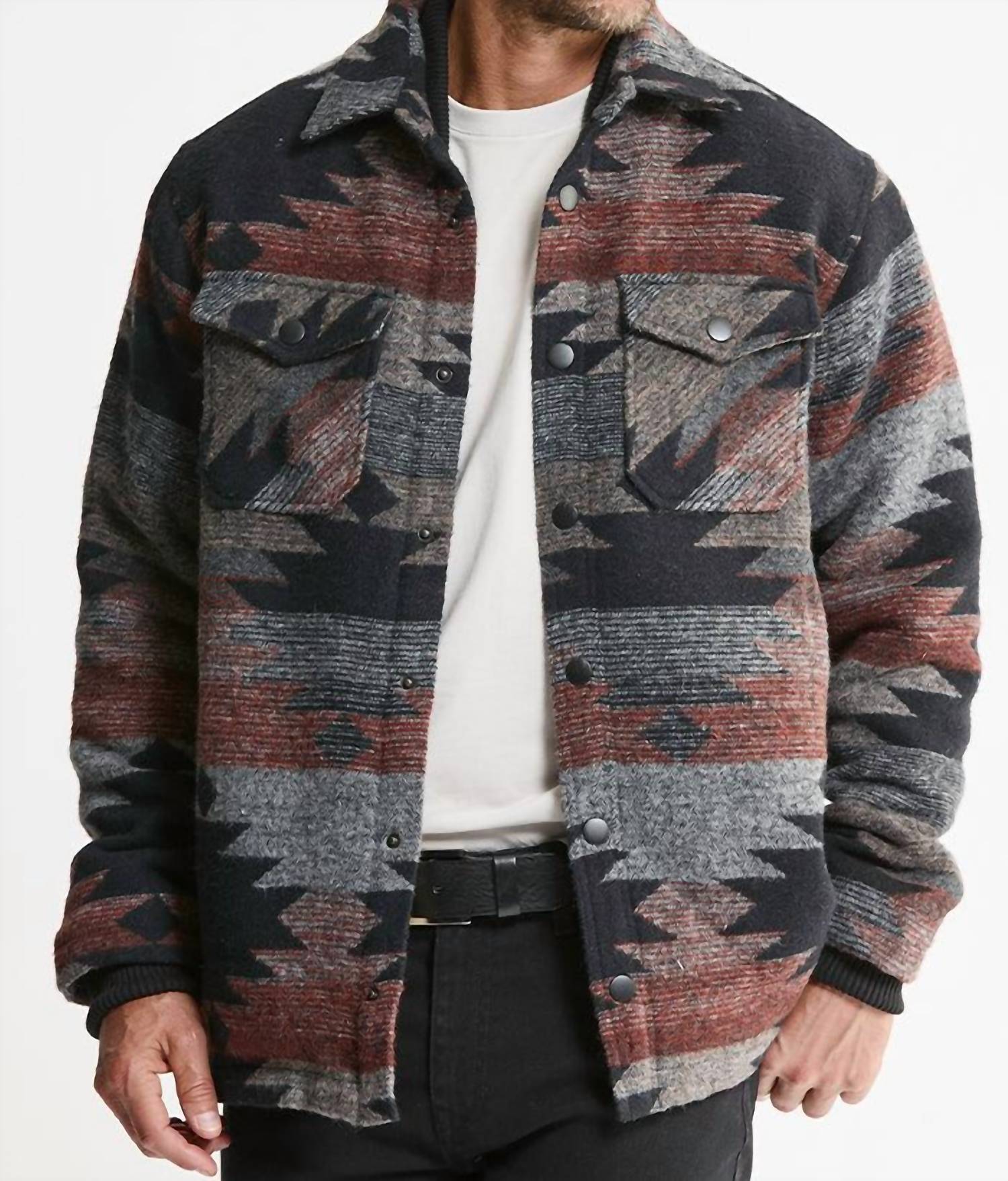 Jachs New York - Sherpa Lined Wool Blend Jacket