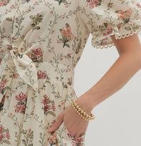 Entro - Floral Meadow Midi Dress