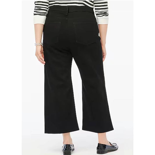 J.Crew - Cropped Wide-leg Jean In All-day Stretch