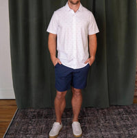Travis Matthew - Comfort Knit Geo Button-up