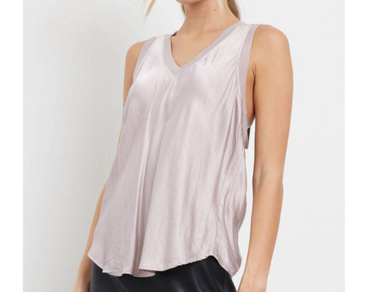 Lamade - Bridget Silky Racer Tank Top