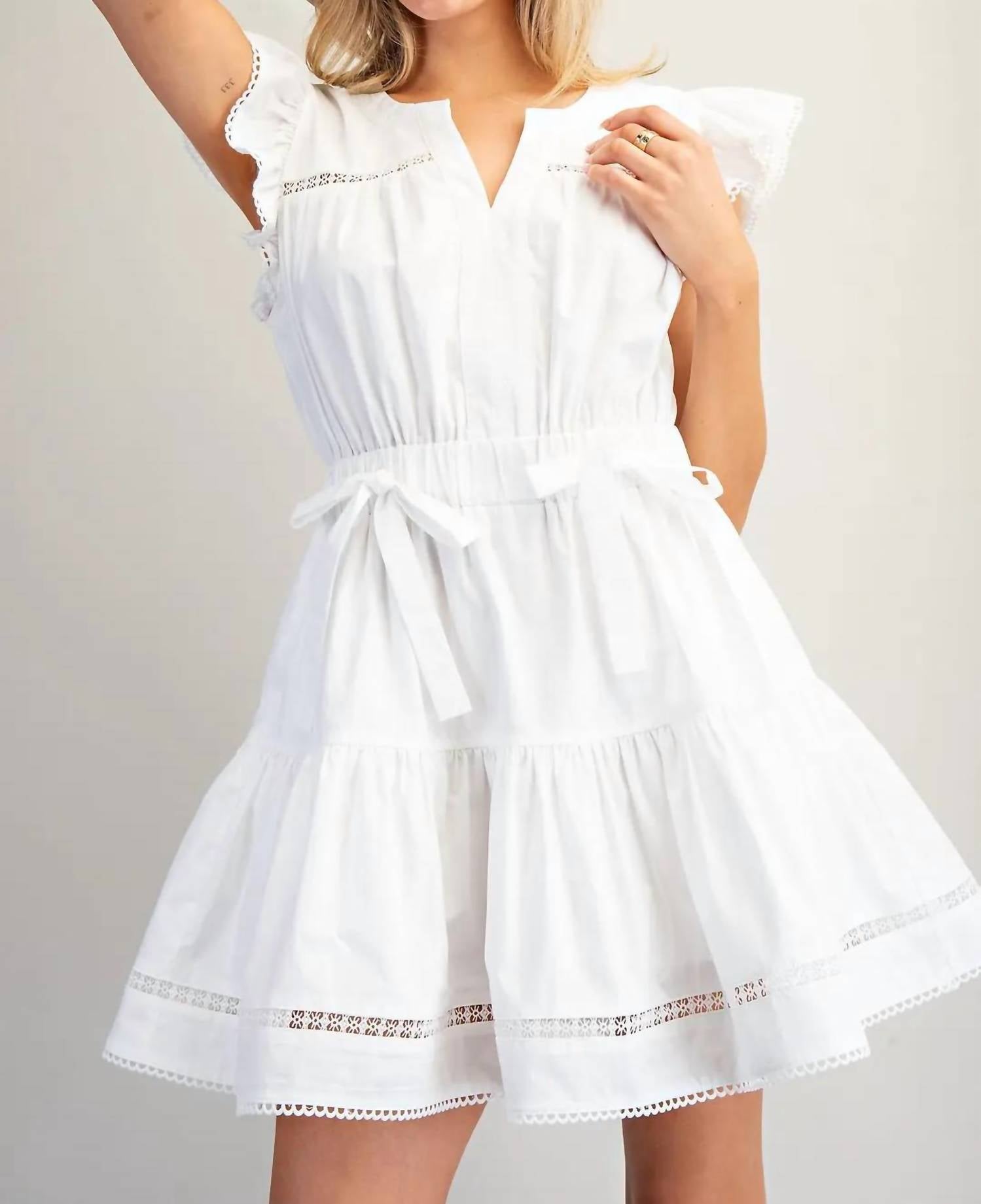 Ee:Some - Della Short Dress