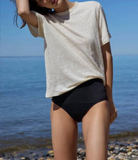 Sold Out Nyc - The Linen Perfect Short Sleeve Tee