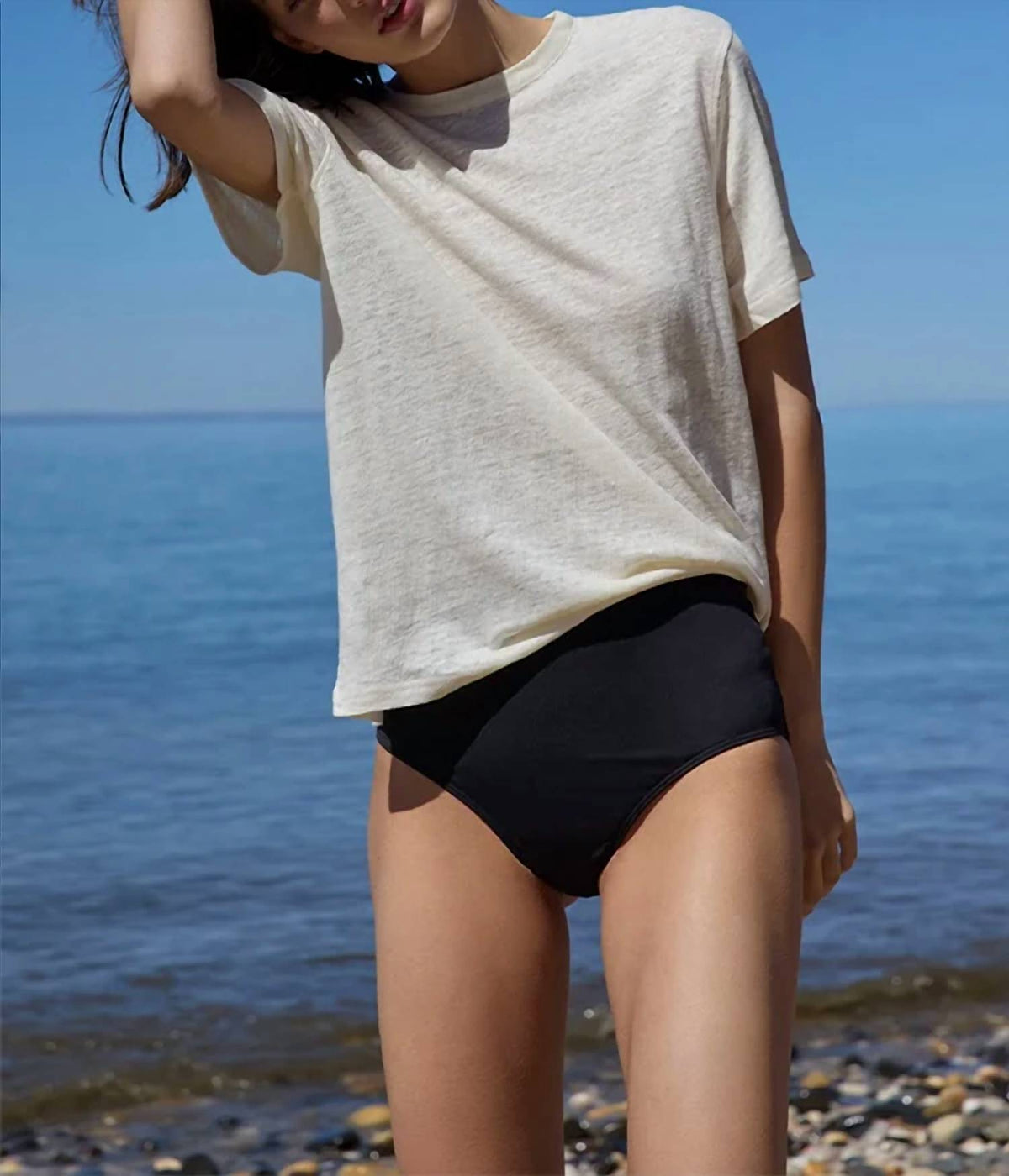 Sold Out Nyc - The Linen Perfect Short Sleeve Tee