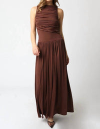 Olivaceous - Leni Maxi Dress