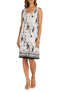R&M Richards - Multi Print 2 Piece Jacket & Dress Set