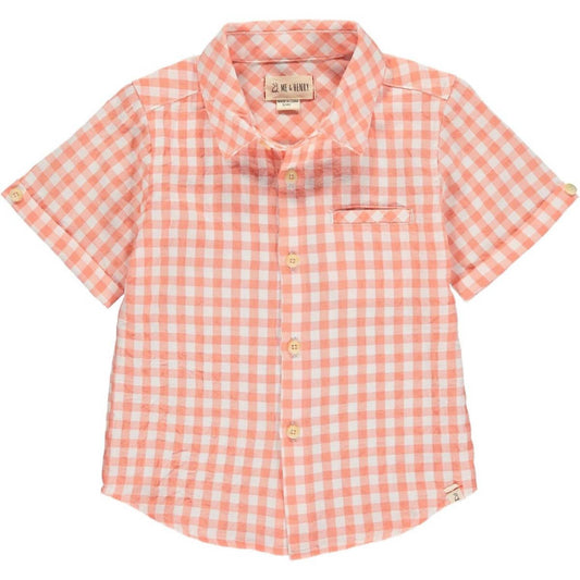 Me & Henry - Boy's Penzance Short Sleeve Shirt