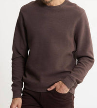 Jachs New York - Doubleface Mesh Crewneck Pullover Sweater