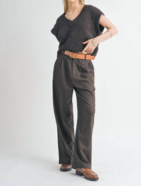 Sage The Label - Peyton Oversized V Neck Sweater Vest