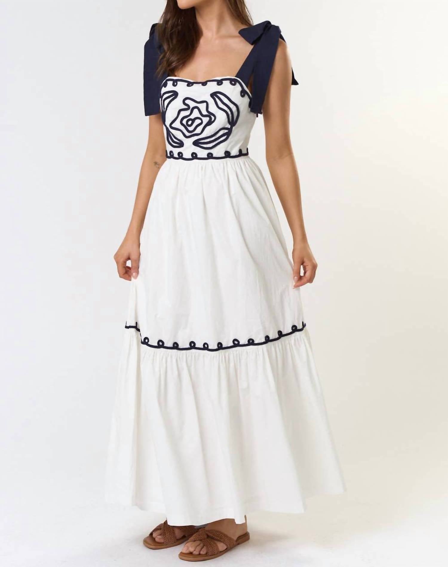 Lalavon - Wandering Hearts Maxi Dress