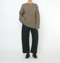 7115 By Szeki - Chunky Mockneck Sweater