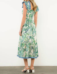 Thml - Parker Paisley Midi Dress