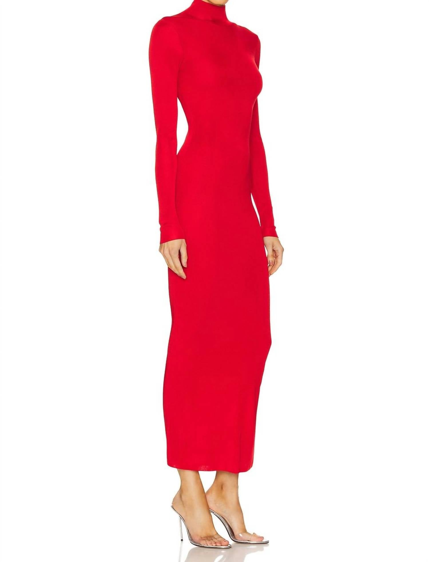 L'Academie - Syndi Maxi Long Sleeve Dress