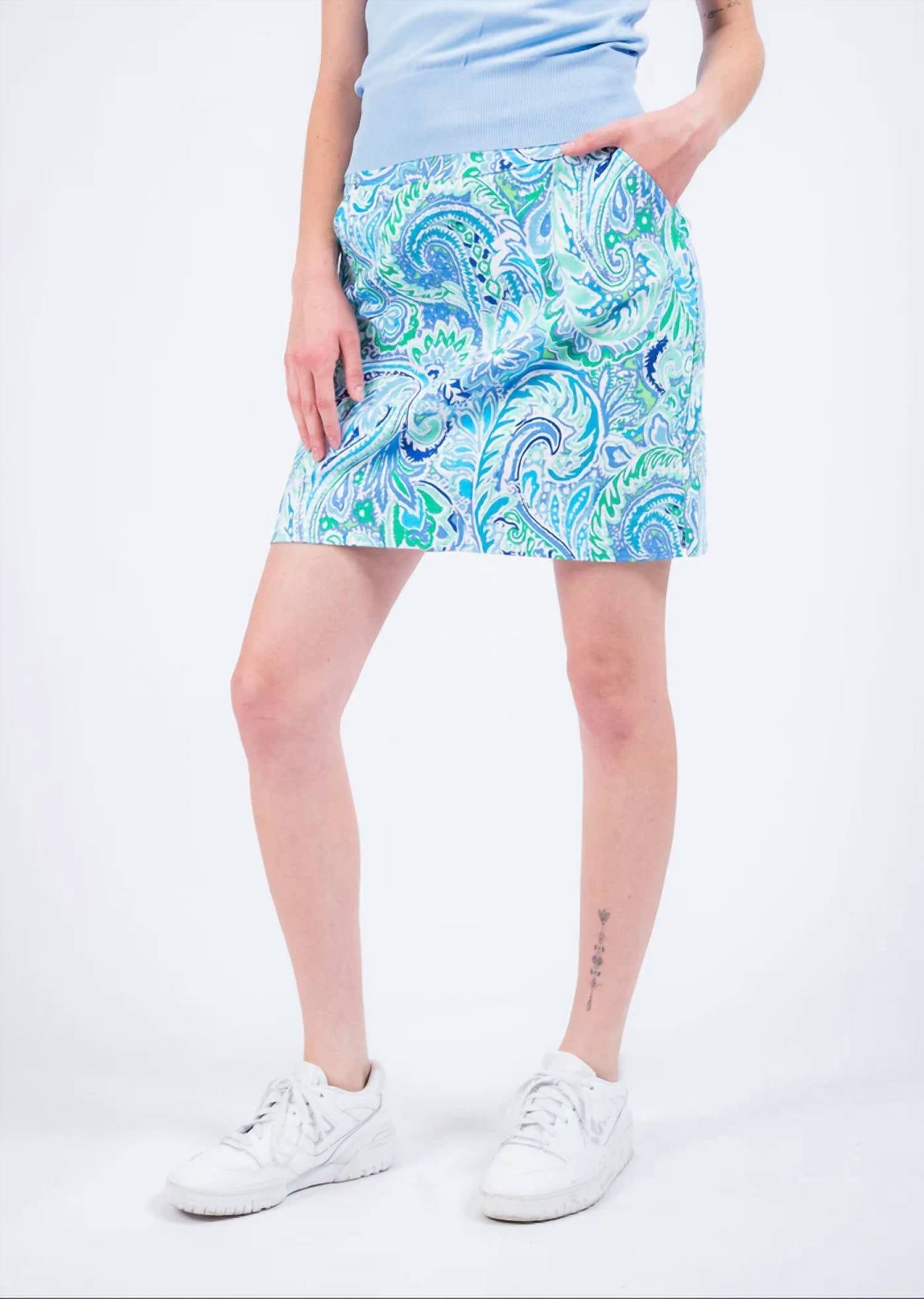 Lisette - Paisley Skort