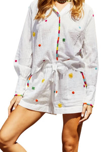 Love The Label - Ramona Embroidered Shorts