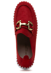 Ilse Jacobsen Women's Tulip Sneakers in deep red - women's sneaker - alternate view