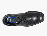 Nunn Bush Men's Marcell Oxford Shoe in black 1 - men's shoe - detail view