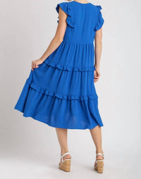 Umgee - Ruffle Tiered Midi Dress