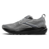 BROOKS Men's Glycerin 22 Shoes in primer gray ebony bluewash 1 - men's sneaker - detail view
