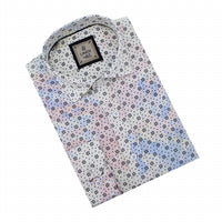 Eight X - Floral Print Linen Shirt