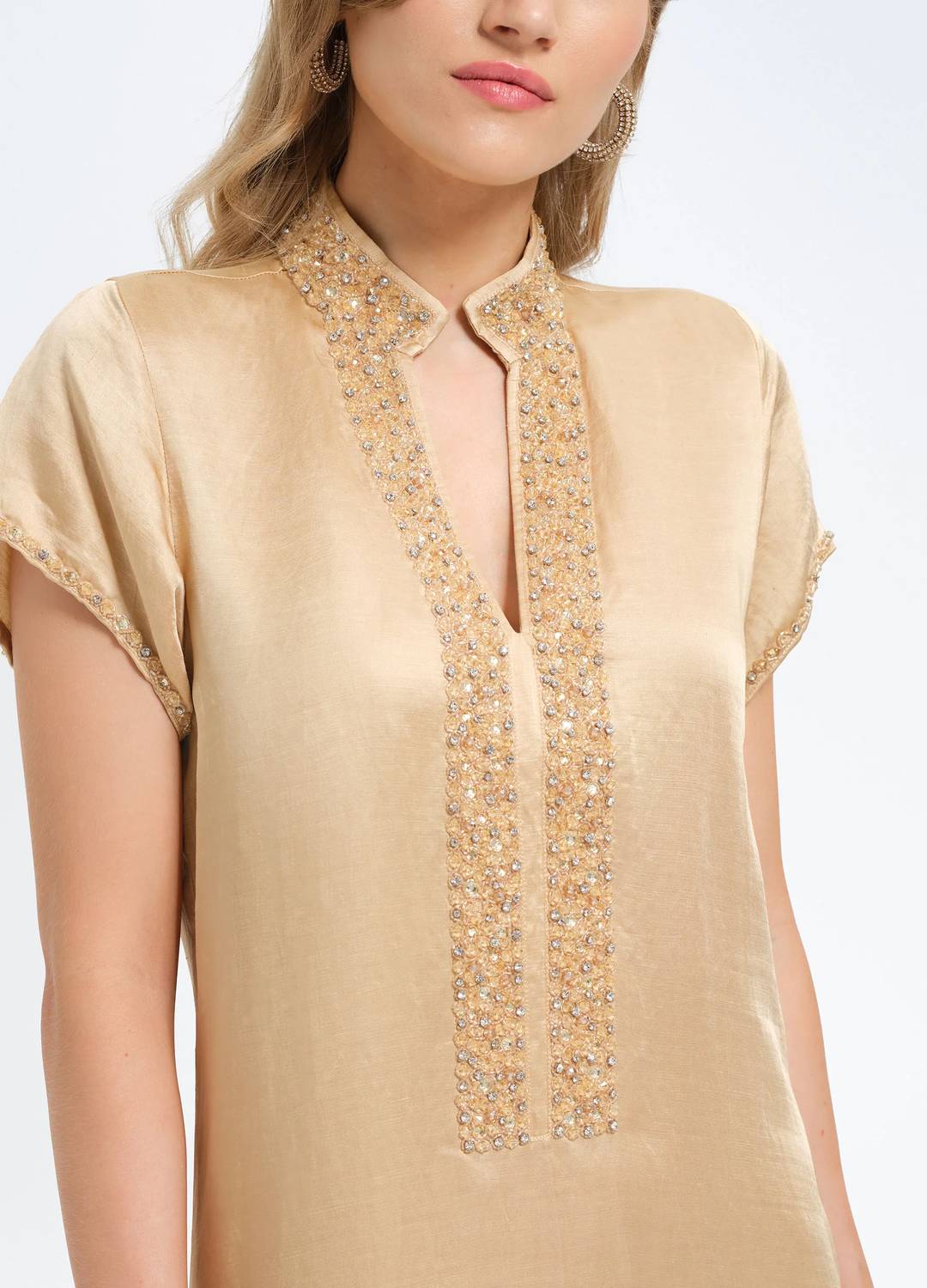 Bella Tu - Meg 3/4 Sleeve Caftan Dress
