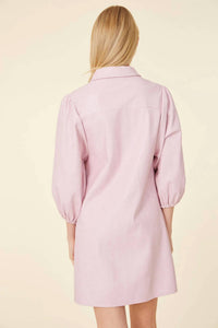 Dolce Cabo - Perforated Vegan Leather Dress