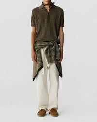 Guest In Residence - Short Sleeve Teddy Polo