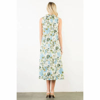 Thml - Sleeveless Tie Neck Midi Dress