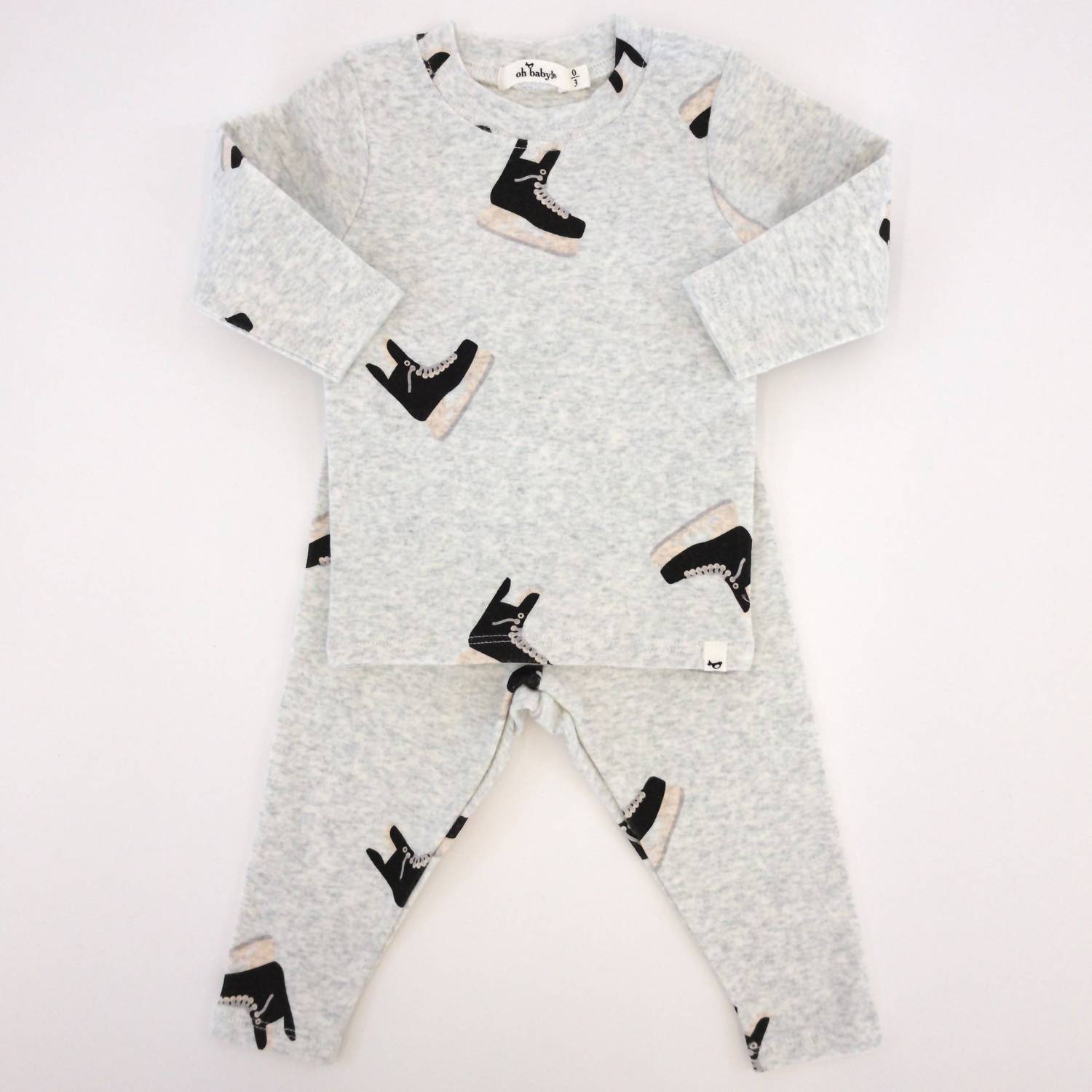 Oh Baby! - Kid's Hockey Skates Long Sleeve Set