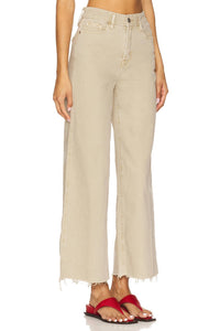 Good American - Good Waist Palazzo Crop Jeans