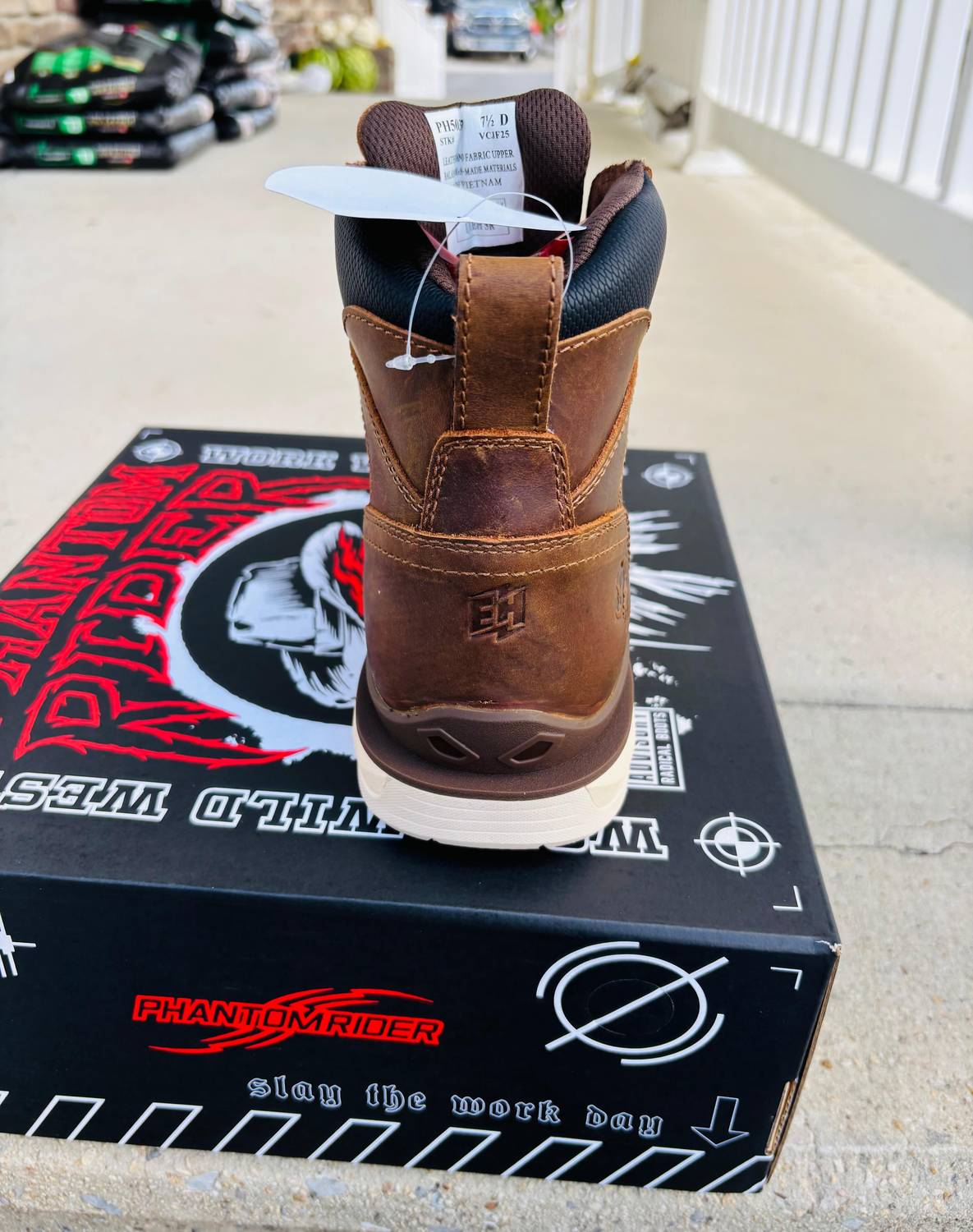 Phantom Rider - Men's Reddick 6" Composite Toe Boot