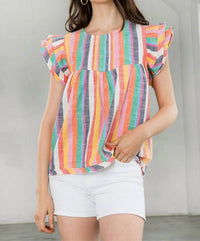 Thml - Beachfront Striped Top