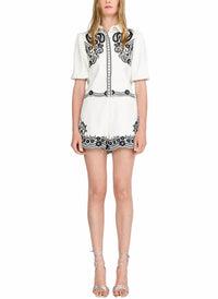 Christy Lynn - Benny Embroidered Short