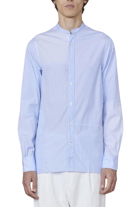 Officine Générale - Men's Gaston Light CO Pop Patchwork Shirt