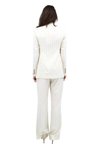 Iris Setlakwe - Striped One Button Jacket