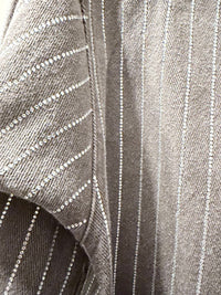 Blue B Women's Taylor Sparkle Button Down Shirt in charcoal - women's shirt - detail view