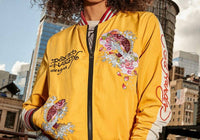 Ed Hardy - Women's Koi Cranes Souvenir Jacket