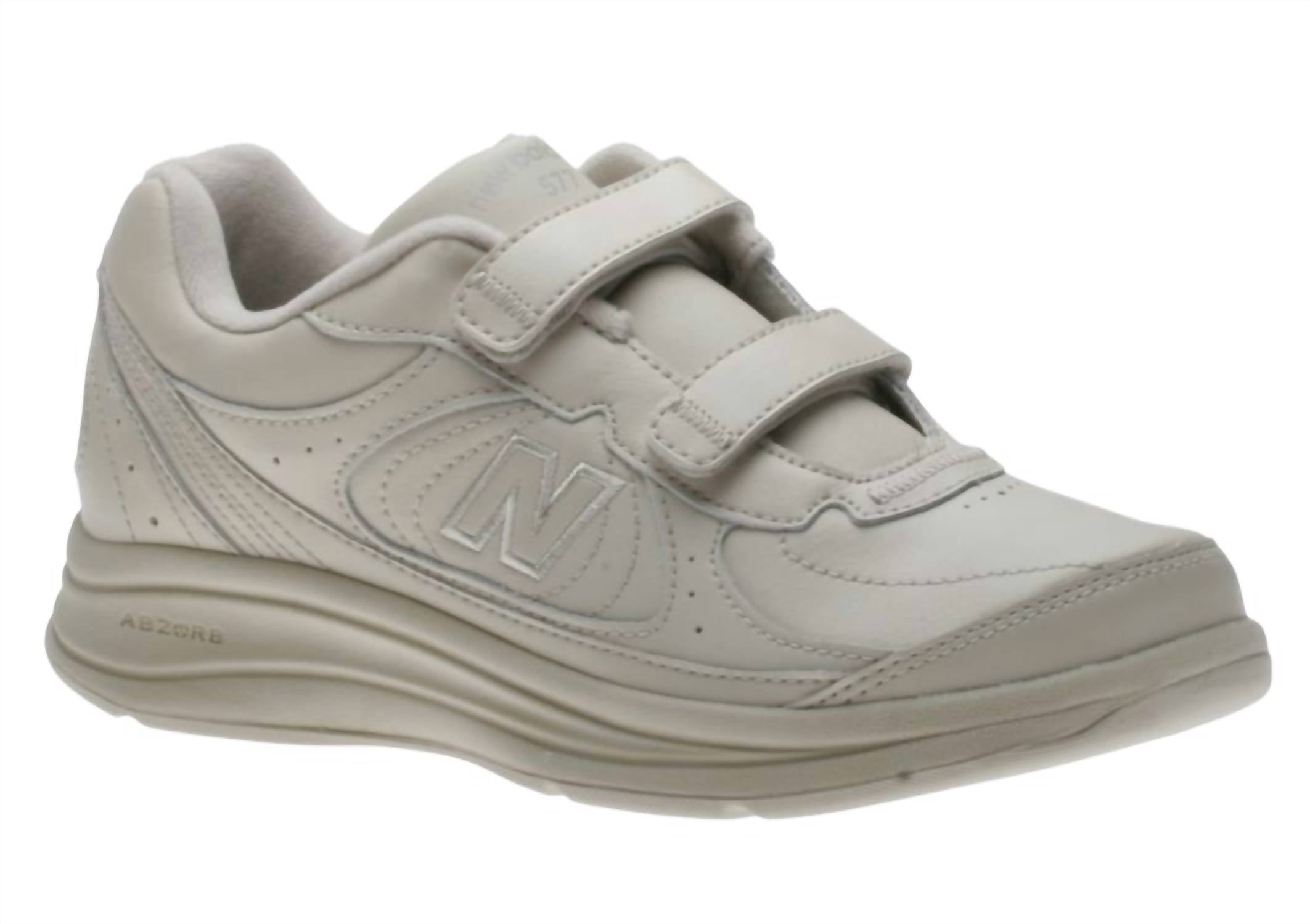 New Balance Women's Walking Marche Shoes in velcro bone - women's shoe