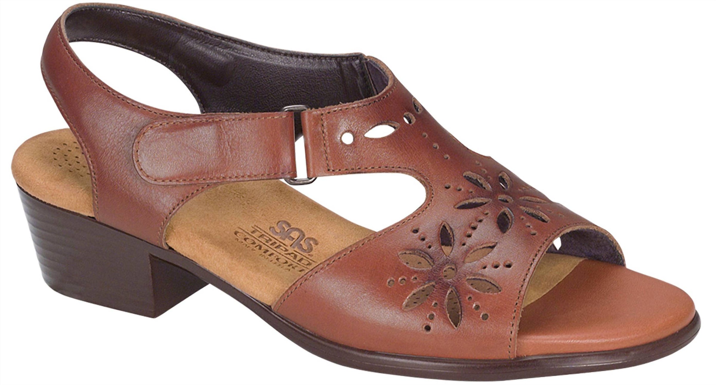 Sas - Women's Sunburst Dress Sandal - Extra Wide