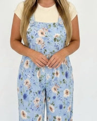 Blakeley - Karli Ribbed Spring Floral Karli Jumpsuit