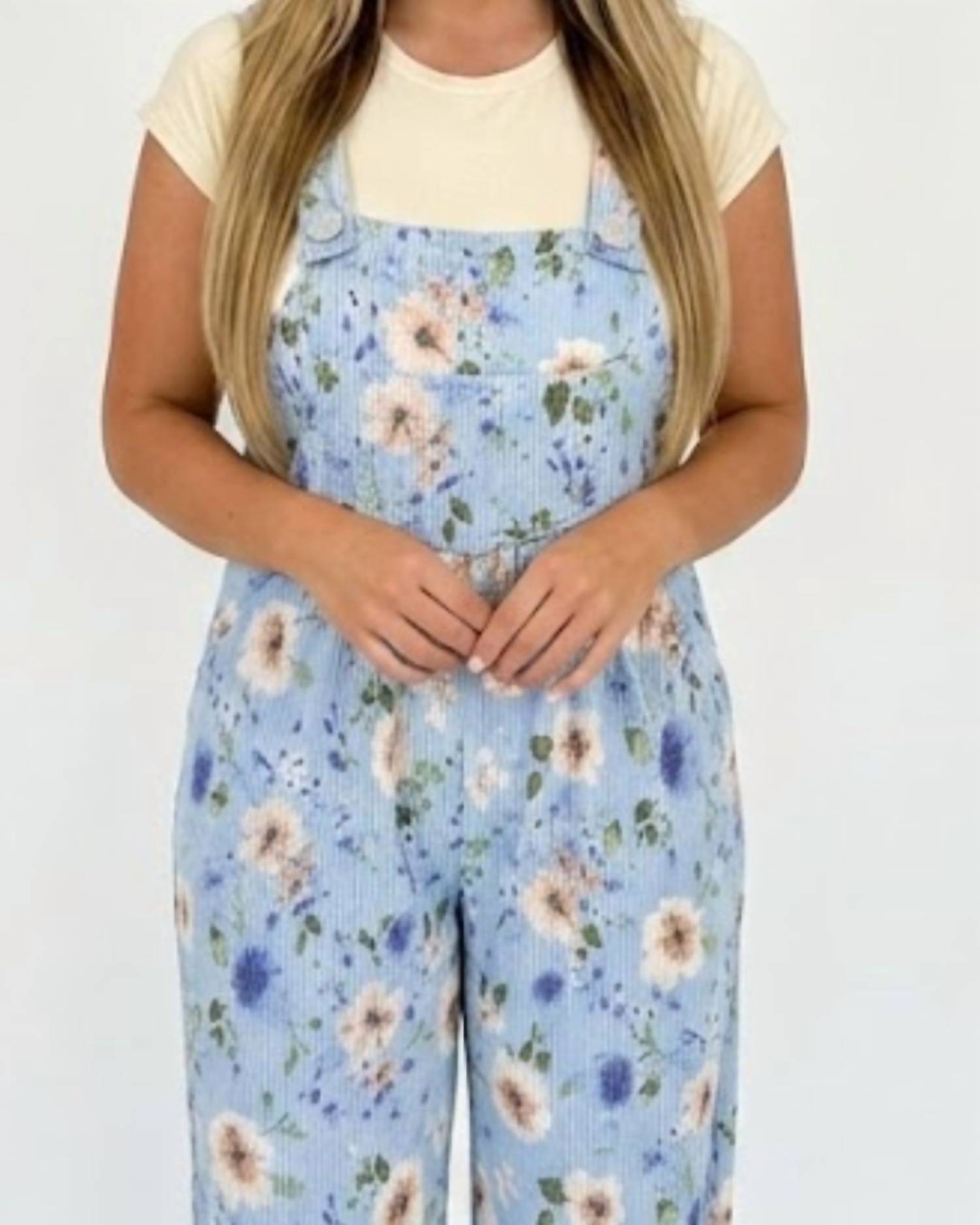 Blakeley - Karli Ribbed Spring Floral Karli Jumpsuit