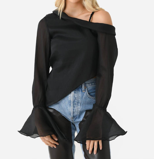 Aje. - Edith Draped Top