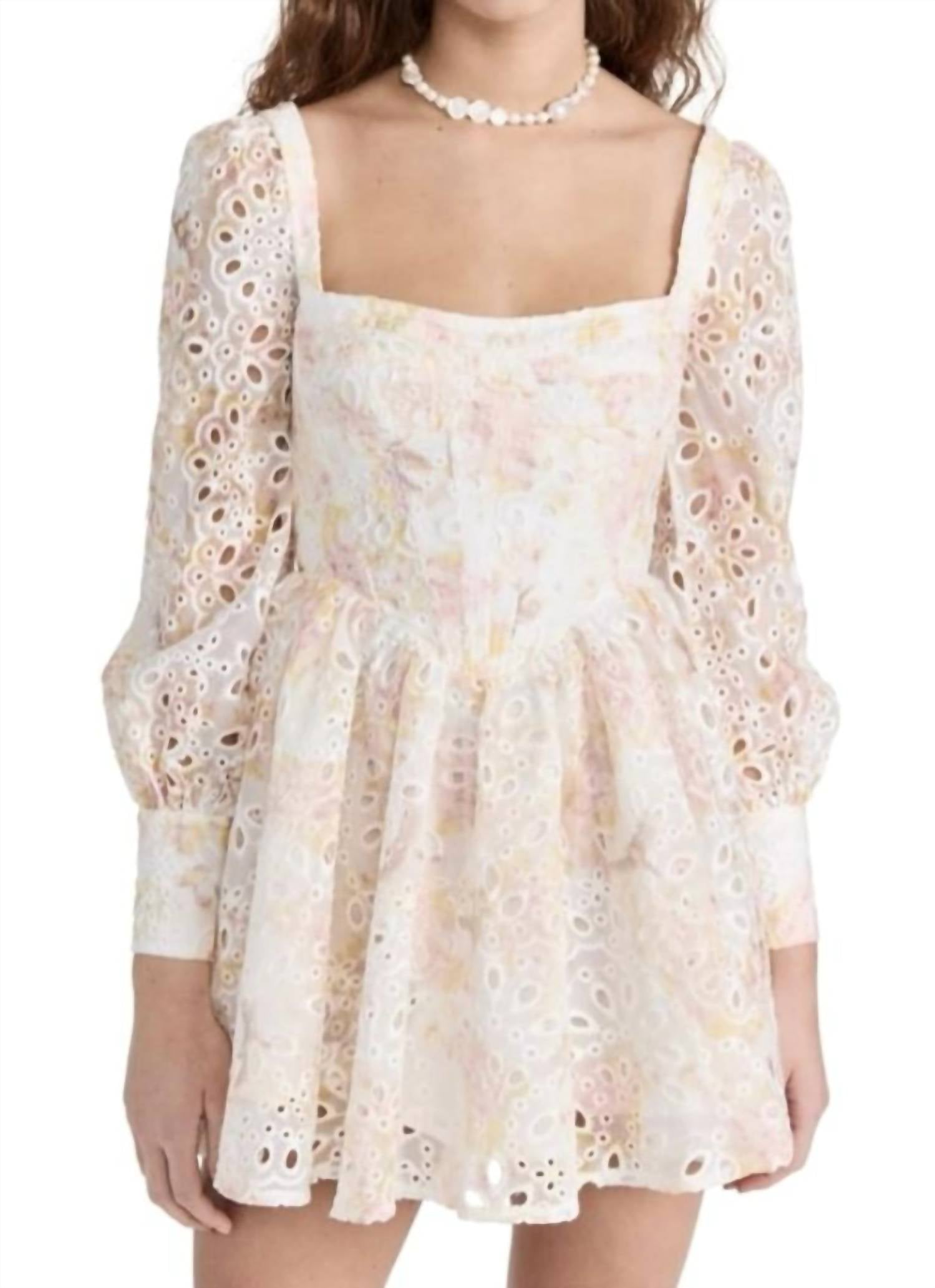 Bardot - Lila Flounce Dress